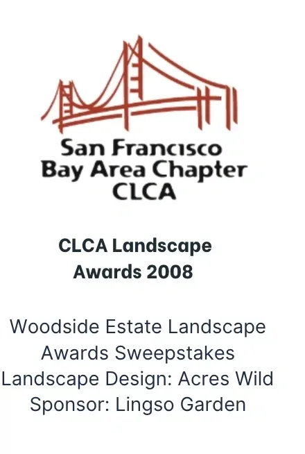 Natural Gardens Consulting Award 2008